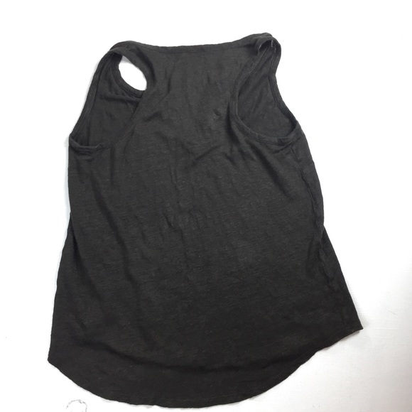 Vince Linen tank medium Dk gray-ish olive - Picture 4 of 4